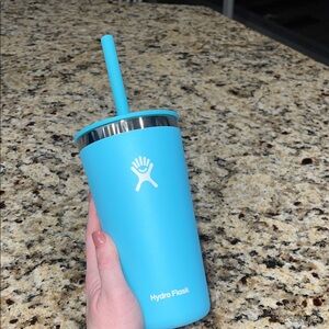 Hydro Flask Aqua Tumbler with Straw